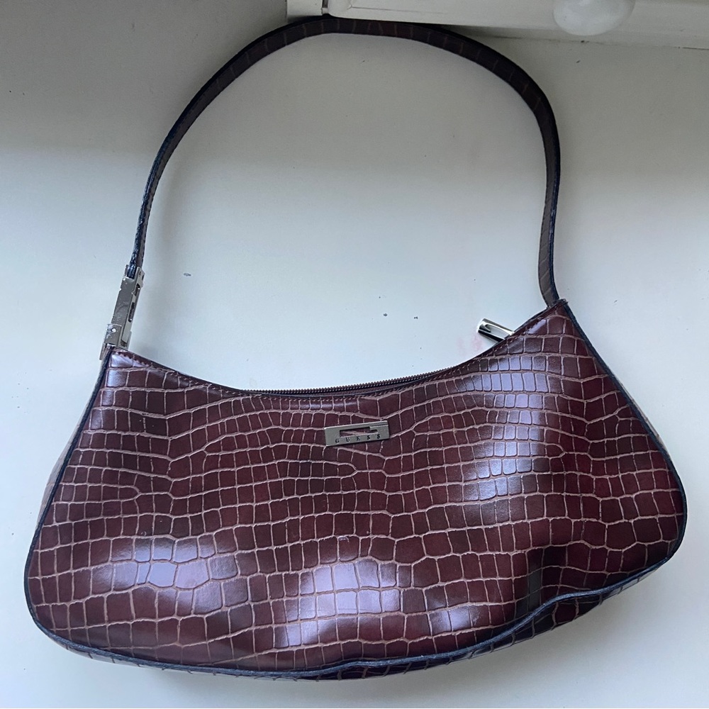 Y2K brown guess purse
